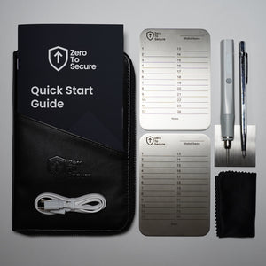 Zero To Secure™ Recovery Key Kit